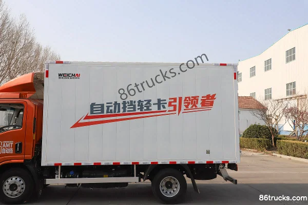 SHACMAN Light Truck Jindelong K1 Super Lightweight 130 hp 4X2(6 wheels) 4.18m AMT automatic single-row van light truck (China VI) Body (1)