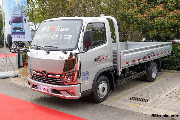 Foton Aoling M 2.0L 144 ch 4X2(6 roues) essence 3,815 m petit camion plateau à cabine simple (freins hydrauliques) Extérieur (3) | 86Trucks