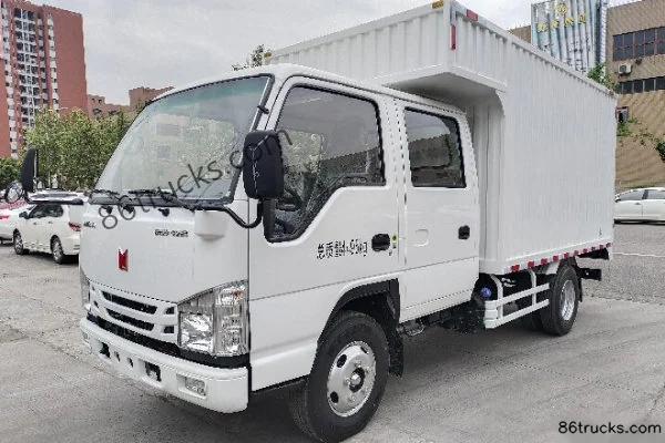 Qingling Lingka 2023 122hp 4X2(6 wheels) 3.245m Double-Cab Van Light Truck (China VI) Exterior (3) | 86Trucks