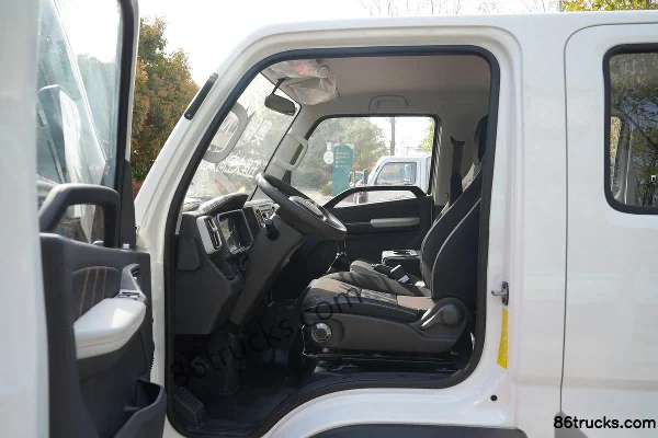 Foton Aoling M 1.6L 122 ch 4X2(6 roues) essence 2,7 m cabine double plateau camion léger (frein hydraulique) (2) | 86Trucks