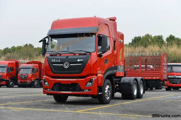 Dongfeng Tianlong KL Gas 500hp 6X4(10 wheels) CNG Tractor Truck (China VI) Exterior (3) | 86Trucks