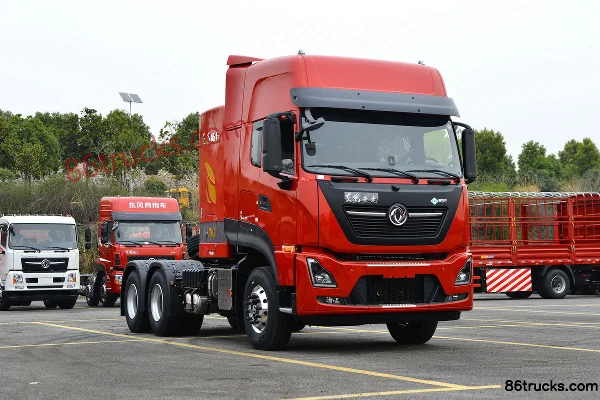 Dongfeng Tianlong KL gaz 460 ch 6X4(10 roues) tracteur routier CNG (China VI) Extérieur (2) | 86Trucks