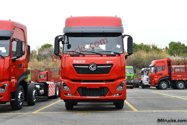 Dongfeng Tianlong KL LNG 380 hp 8X4(12 wheels) 9.4m LNG Cargo Truck (Sinotruk 12-speed) Exterior (2) | 86Trucks