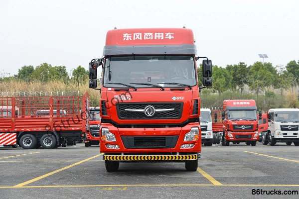 Dongfeng Changxing D7V Composite Edition 480 hp 6X4(10 wheels) CNG Tractor Truck (with hydraulic retarder) Exterior (2) | 86Trucks