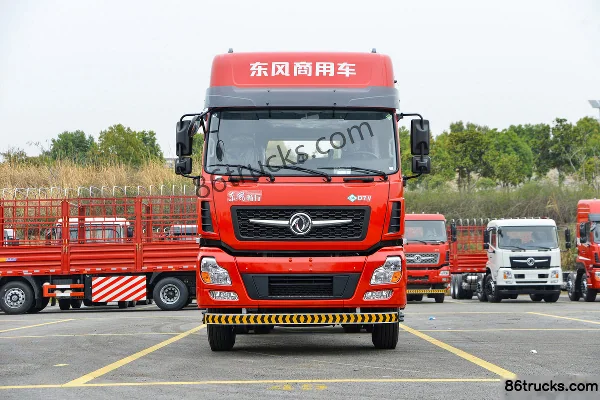 Dongfeng Changxing D7V 480 hp 6X4(10 wheels) LNG Tractor Truck Exterior (2) | 86Trucks