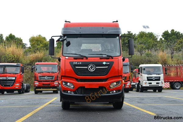 Dongfeng Tianjin KR gaz 190 ch 4X2(6 roues) camion porteur à ridelles 6,8 m LNG (pont arrière 10T) Extérieur (2) | 86Trucks