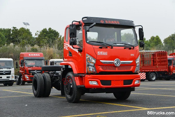 Dongfeng Tuoxing D1L 200 hp 4X2(6 wheels) 4m Dump Truck (5T front axle) Exterior