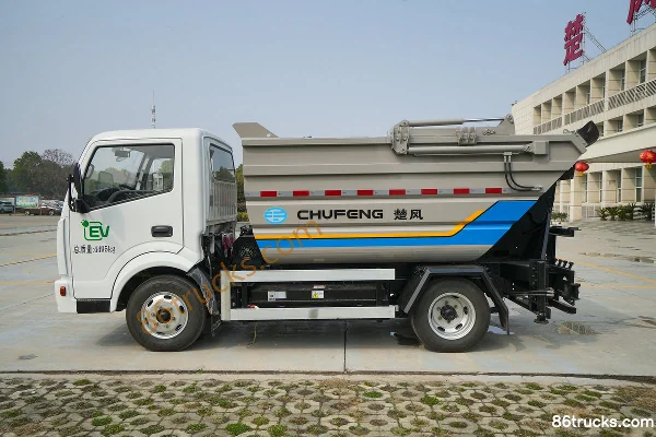 Xinchufeng Man Tian Xing 4.5T 3.14 m electric self-loading garbage truck 4X2(6 wheels) Exterior (3) | 86Trucks