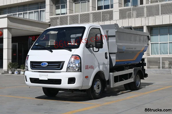 Xinchufeng Mantianxing 4.5T 3.185m Electric Self-Loading Garbage Truck 41.86kWh 4X2(6 wheels) Exterior (3) | 86Trucks