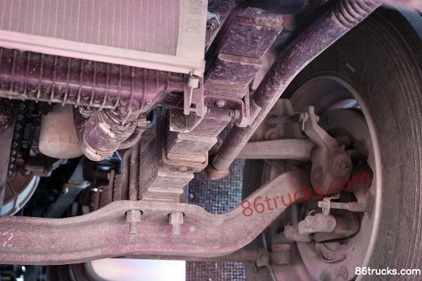 Foton Auman Xingxing 300 hp 4X2(6 wheels) 6.2m AMT automatic grille cargo truck Chassis (3) | 86Trucks