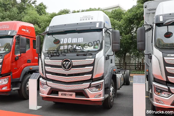 Foton Auman Planet 270hp 4X2(6 wheels) 8.1m van cargo truck Exterior (3) | 86Trucks