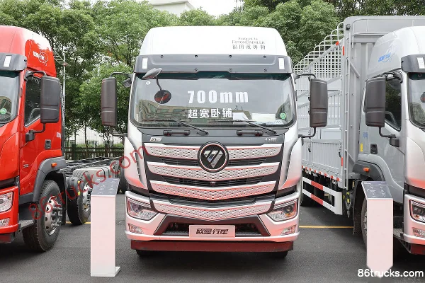 Foton Auman Planet 270hp 4X2(6 wheels) 8.1m van cargo truck Exterior (2) | 86Trucks