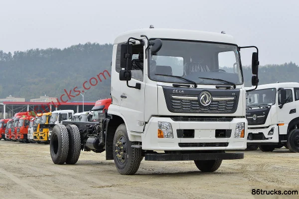 Dongfeng Commercial Vehicle Tianjin VR 195 hp 4X2(6 wheels) Compactor Garbage Truck (Chengli Brand) Exterior