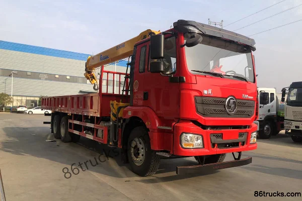 SHACMAN Delong New M3000 270 hp 6X4(10 wheels) 8.4m Truck-Mounted Crane (Chengliwei Brand) Exterior (2) | 86Trucks