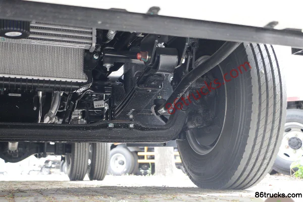 JMC Kaiyun+ 129 ch 4X2(6 roues) 4,2 m Camion fourgon à cabine simple (China VI) Châssis (3) | 86Trucks
