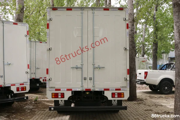 JMC Kaiyun+ 129 ch 4X2(6 roues) 4,2 m Camion fourgon à cabine simple (China VI) Carrosserie (3) | 86Trucks