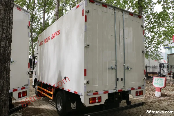 JMC Kaiyun+ 129 ch 4X2(6 roues) 4,2 m Camion fourgon à cabine simple (China VI) Carrosserie (2) | 86Trucks