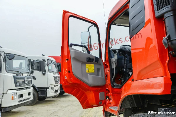 Dongfeng Commercial Vehicle Tianjin VR Heavy Truck 270 hp 6X2(8 wheels) 5.5m Dump Truck (China VI) (5T Front Axle) Cab (1) | 86Trucks