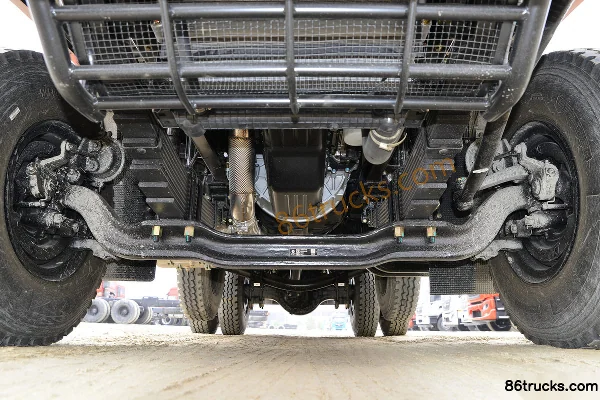 Dongfeng Commercial Vehicle Tianjin VR Heavy Truck 270 hp 6X2(8 wheels) 5.5m Dump Truck (China VI) (5T Front Axle) Chassis (1) | 86Trucks