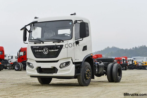 Dongfeng Commercial Vehicle Tianjin KR 190hp 4X2(6 wheels) Hook lift garbage truck (Zhongqi brand) Exterior (3) | 86Trucks