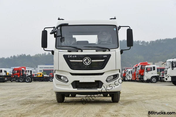 Dongfeng Commercial Vehicle Tianjin KR 190hp 4X2(6 wheels) Hook lift garbage truck (Zhongqi brand) Exterior (2) | 86Trucks