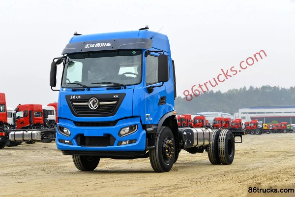 Dongfeng Commercial Vehicle Tianjin KR Comfort Edition 245 ch 4X2(6 roues) 6.2 m camion porteur à ridelles (China VI) (toit surélevé, double