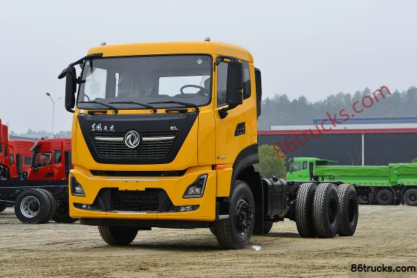 Dongfeng Commercial Vehicle Tianlong KL 290 ch 6X4(10 roues) camion de vidange (marque Chengliwei) Extérieur (3) | 86Trucks