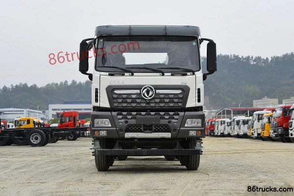 Dongfeng Tianlong KC 340 hp 8X4(12 wheels) Concrete Mixer Truck (Lingyu brand) Exterior (2) | 86Trucks