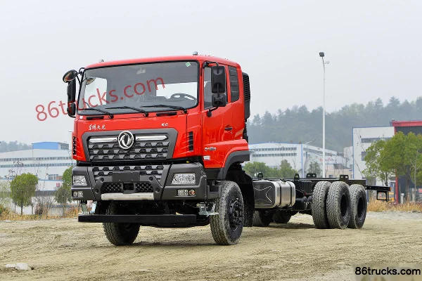 Dongfeng Commercial Vehicle Tianlong KC 340hp 6X4(10 wheels) 8.5m truck-mounted crane Exterior (3) | 86Trucks
