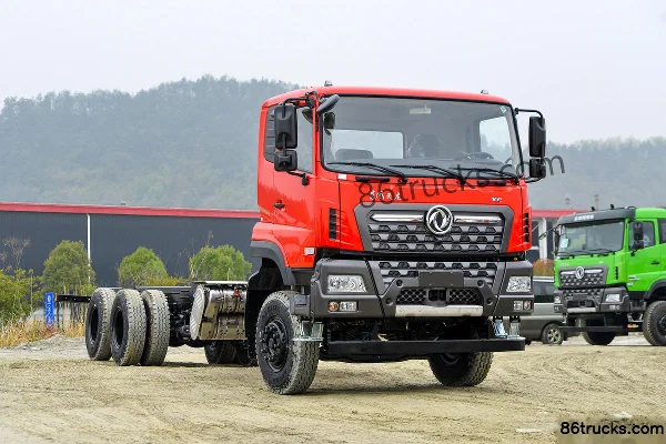 Dongfeng Commercial Vehicle Tianlong KC 340hp 6X4(10 wheels) 8.5m truck-mounted crane Exterior