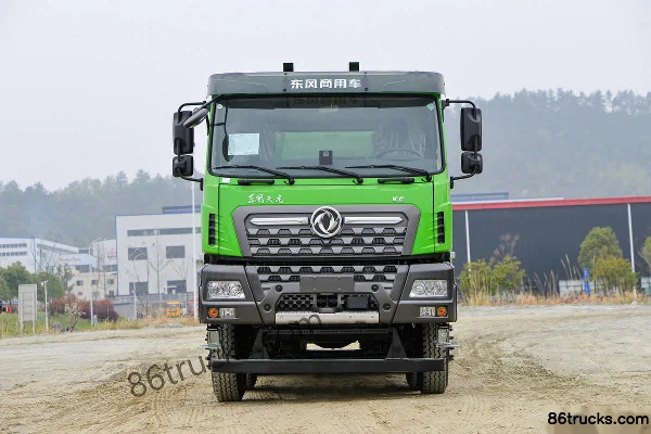 Dongfeng Commercial Vehicle Tianlong KC Heavy Truck Thunder Edition 350 hp 8X4(12 wheels) 6m Dump Truck (China VI) Exterior (2) | 86Trucks