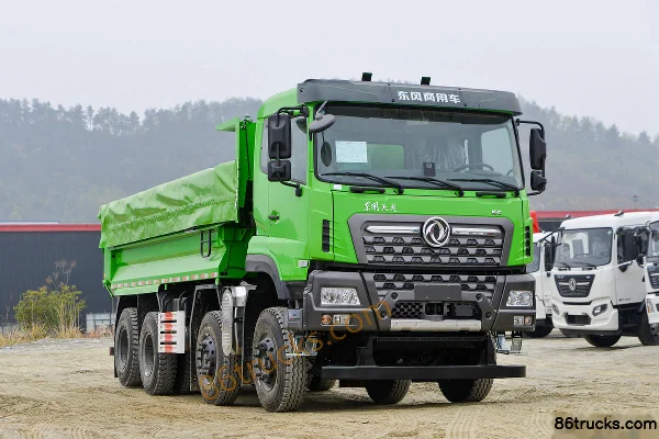 Dongfeng Commercial Vehicle Tianlong KC 385 hp Fast Gear 12-speed 8X4(12 wheels) 5.8m Dump Truck Exterior