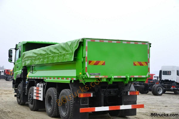Dongfeng Commercial Vehicle Tianlong KC Heavy Truck Thunder Edition 350 hp 8X4(12 wheels) 6m Dump Truck (China VI) Body (3) | 86Trucks
