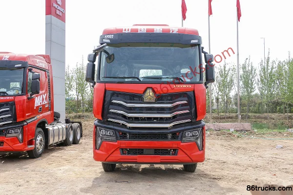 Sinotruk HOWO MAX 350hp 6X2(8 wheels) 9.6m AMT automatic stake truck Exterior (2) | 86Trucks