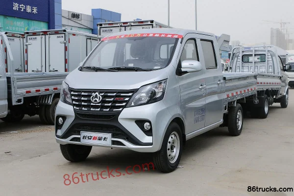 Ankai Nouvelle Xingka luxe 1,5 L 116 ch 4X2(6 roues) essence plateau ridelles double cabine 2,26 m micro camion (China VI) Extérieur (3) | 8