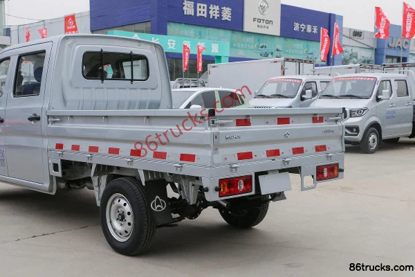 Ankai Nouvelle Xingka luxe 1,5 L 116 ch 4X2(6 roues) essence plateau ridelles double cabine 2,26 m micro camion (China VI) Carrosserie (2)
