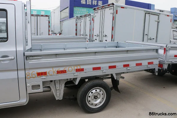 Ankai Nouvelle Xingka luxe 1,5 L 116 ch 4X2(6 roues) essence plateau ridelles double cabine 2,26 m micro camion (China VI) Carrosserie (1)