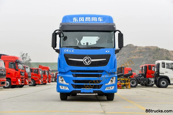Dongfeng Commercial Vehicle Tianlong Flagship KX King Edition 660hp 6X4(10 wheels) Tractor Truck (Pure Blue) (China VI) Exterior (2) | 86Tru