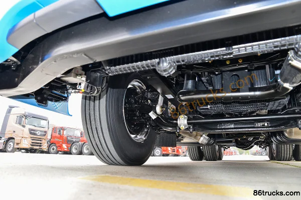 Dongfeng Commercial Vehicle Tianlong Flagship KX King Edition 660hp 6X4(10 wheels) Tractor Truck (Pure Blue) (China VI) Chassis (2) | 86Truc