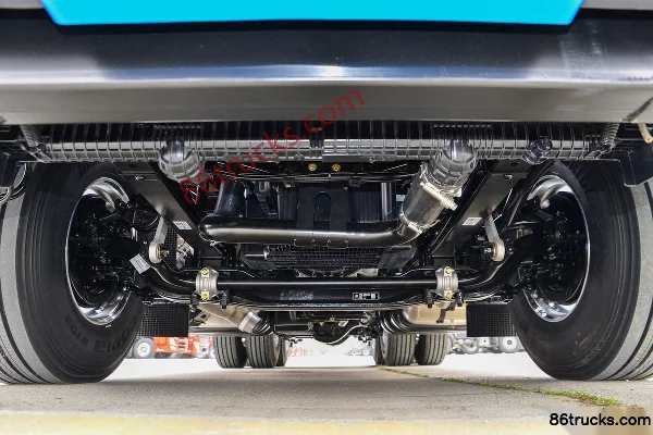 Dongfeng Commercial Vehicle Tianlong Flagship KX King Edition 660hp 6X4(10 wheels) Tractor Truck (Pure Blue) (China VI) Chassis (1) | 86Truc