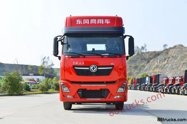 Dongfeng Tianlong KL 8.9L Diesel 385hp 4X2(6 wheels) Fast Gear 12-Speed Tractor Truck Exterior (2) | 86Trucks