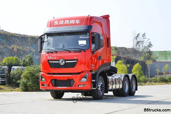 Dongfeng Commercial Vehicle Tianlong KL Heavy Truck Light Win Edition 460hp 6X4(10 wheels) Tractor Truck (China VI) Exterior (3) | 86Trucks