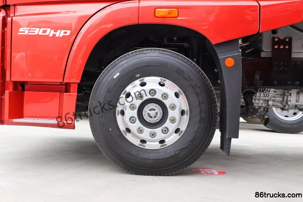 FAW Jiefang Qingdao JH6 poids lourd édition leader 530 ch 6X4(10 roues) LNG tracteur routier automatique (China VI) Châssis (1) | 86Trucks