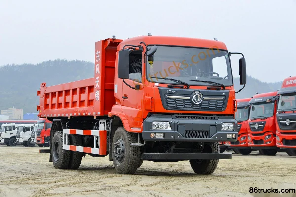 Dongfeng Commercial Vehicle Tianjin VR 240hp Fast Gear 10-speed 4X2(6 wheels) 4.5m Dump Truck Exterior