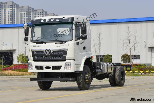 Sanhuan Shitong Haolong 245hp 4X4(6 wheels) 4.5m Dump Truck Exterior (3) | 86Trucks