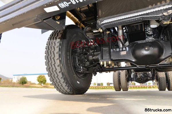 Sanhuan Shitong Haolong 245hp 4X4(6 wheels) 4.5m Dump Truck Chassis (2) | 86Trucks