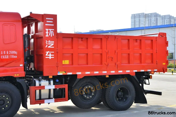 Sanhuan Shitong Haolong Confort 245 ch 6X2(8 roues) Camion benne 4,8 m (toit semi-surélevé) Carrosserie (1) | 86Trucks