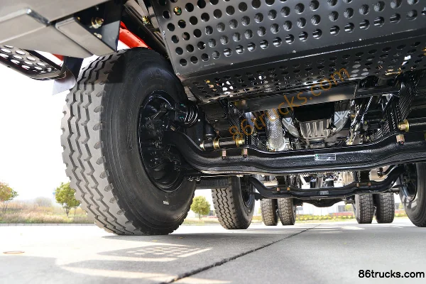 Sanhuan Shitong Haolong 270hp 6X2(8 wheels) 6.8m Dump Truck (China VI) Chassis (2) | 86Trucks