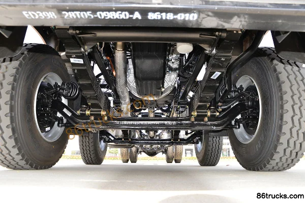 Sanhuan Shitong Haolong Luxury Edition 270 hp 8X2(10 wheels) 8.7m Stake Cargo Truck Chassis (1) | 86Trucks