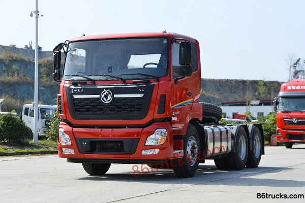 Dongfeng Commercial Vehicle Tianlong VL poids lourd 460ch 6X4(10 roues) tracteur routier (China VI) (toit bas) Extérieur (3) | 86Trucks